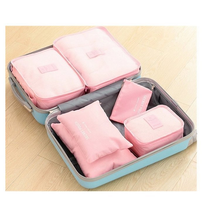 ColorMixs® Hanging Toiletry Cosmetics Travel Bag Cosmetic Carry Case