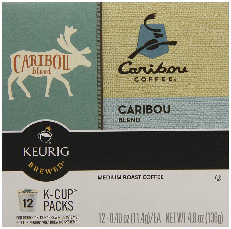 Caribou Coffee Caribou Blend, Keurig KCups, 72 Count N29 free image