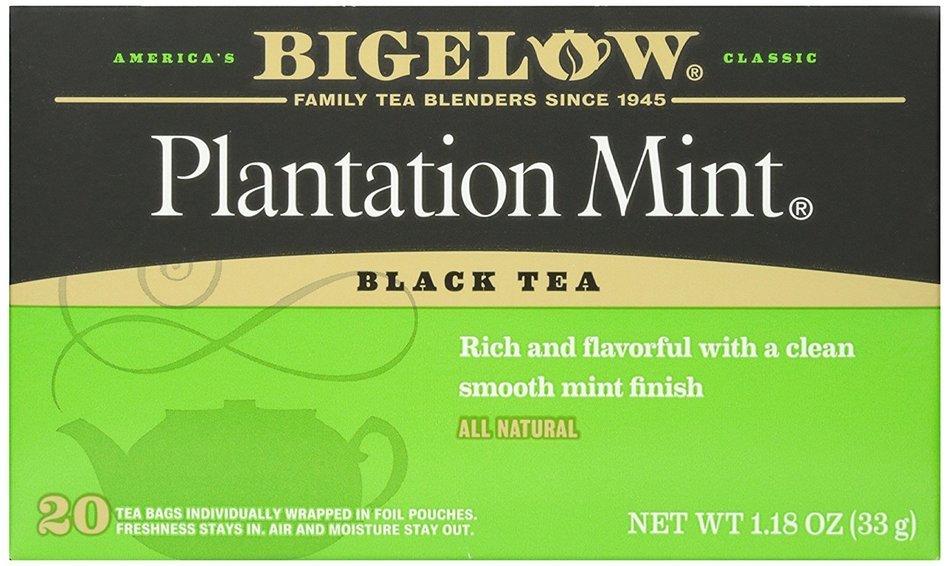 Bigelow Plantation Mint Tea Bags 20 ct N2 free image download