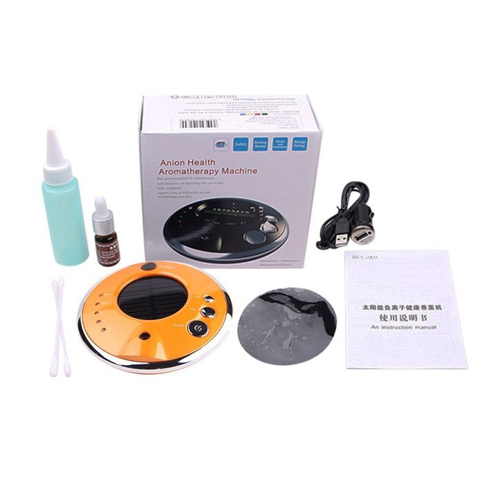 Air Fresheners, PeleusTech Solar Car Air Purifier Negative Ion Oxygen