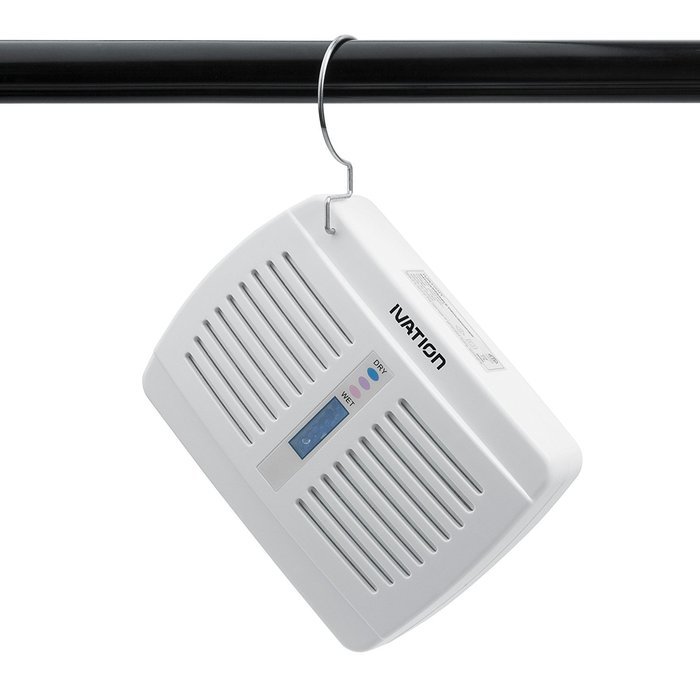 Ivation Reusable Silica Gel Wireless Mini Dehumidifier 2Pack Suited