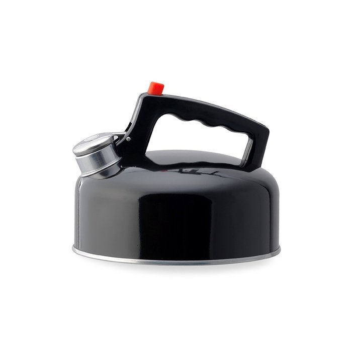 Kamenstein 2Quart Aluminum Whistle Tea Kettle, Black free image download