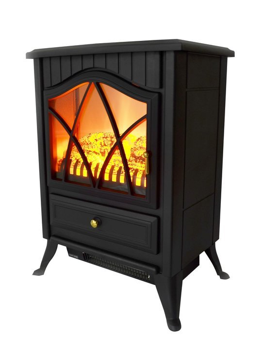 AKDY 16" RetroStyle Floor Freestanding Vintage Electric Stove Heater