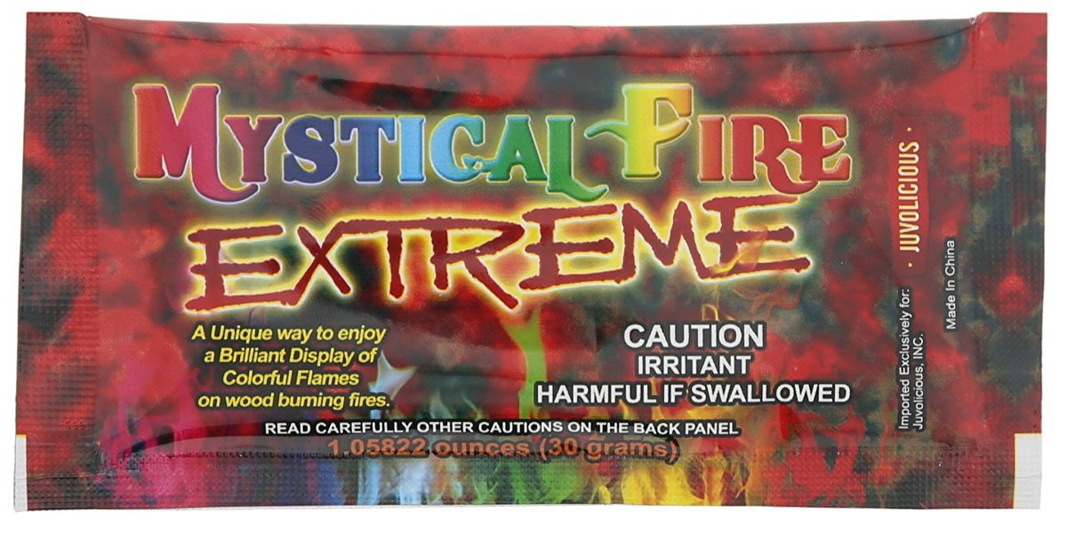 Mystical Fire Campfire Fireplace Colorant 0.882 oz Packets 12 Pack N4