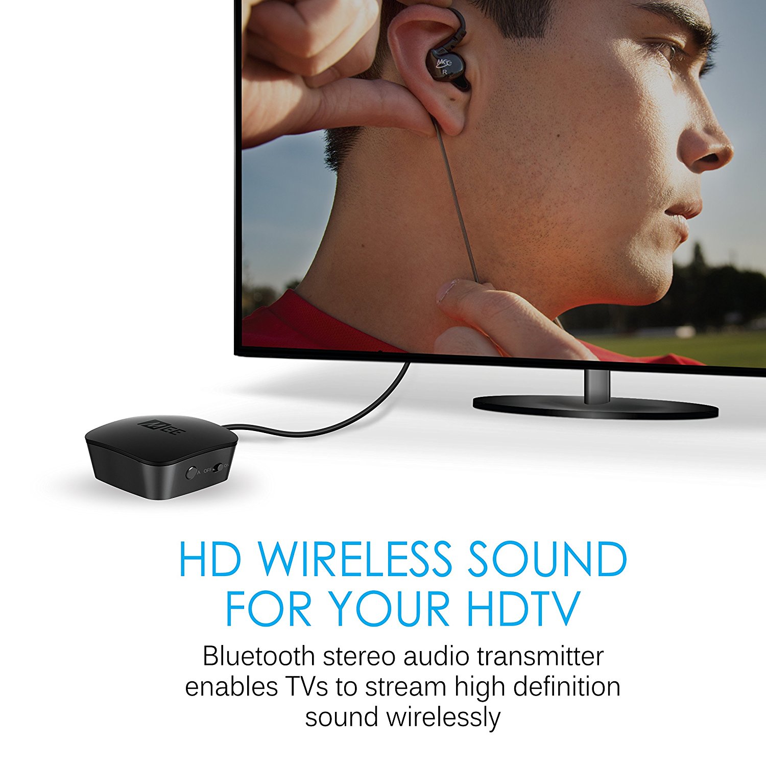 MEE audio Connect Universal Dual Headphone or Dual Speaker Bluetooth