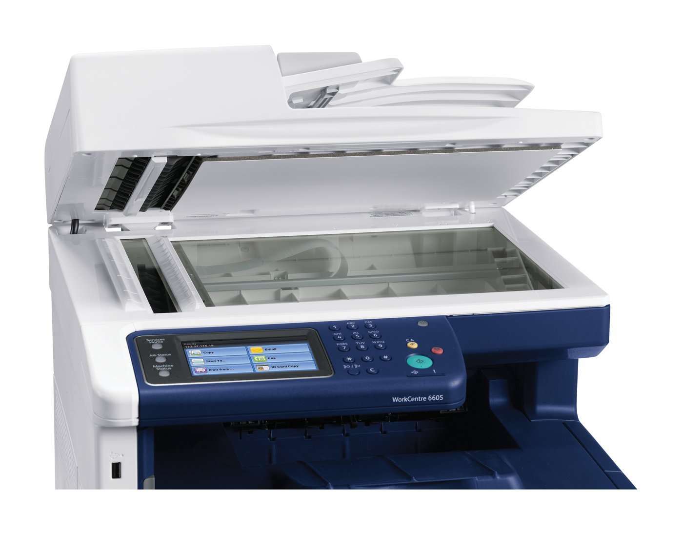 Xerox 6605/N Color Laser Multifunction Print, Copy, Scan, Fax, Email
