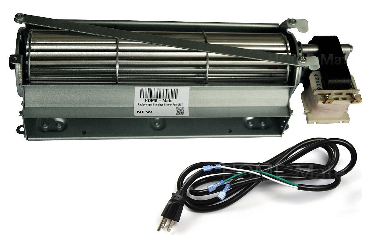 Hongso NEW FK12 Replacement Fireplace Blower Fan Kit for Majestic
