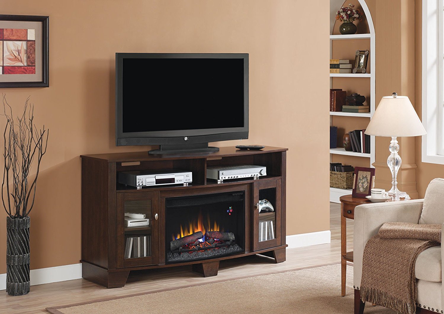 ClassicFlame 26MM4995NC72 La Salle TV Stand for TVs up to 65