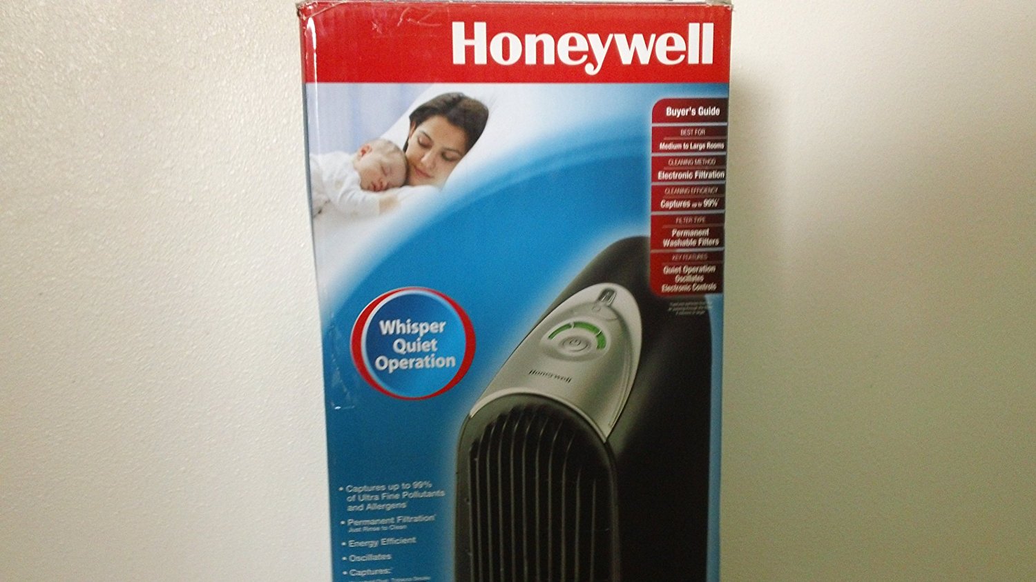 Honeywell Quiet Clean Air Purifier HFD120TGT free image download