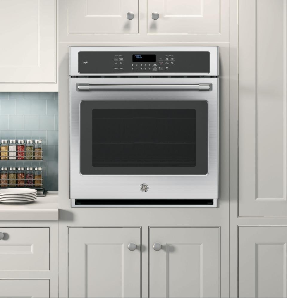 GE CK7000SHSS Cafe 27" Stainless Steel Electric Single Wall Oven