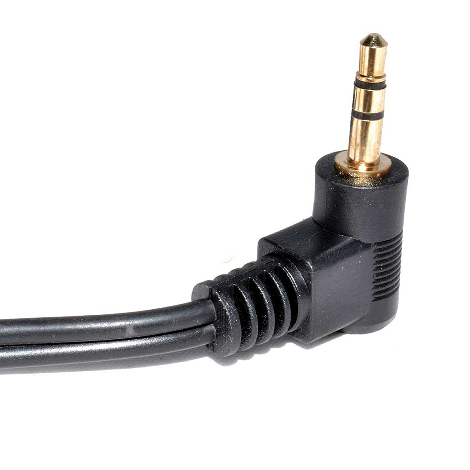 Kenable 3.5mm Right Angle Stereo Jack to Socket Headphone Extension
