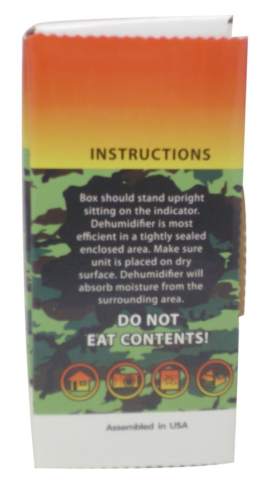 900 Gram Silica Gel Dehumidifying Box by DryPacks Protects 66 Cubic