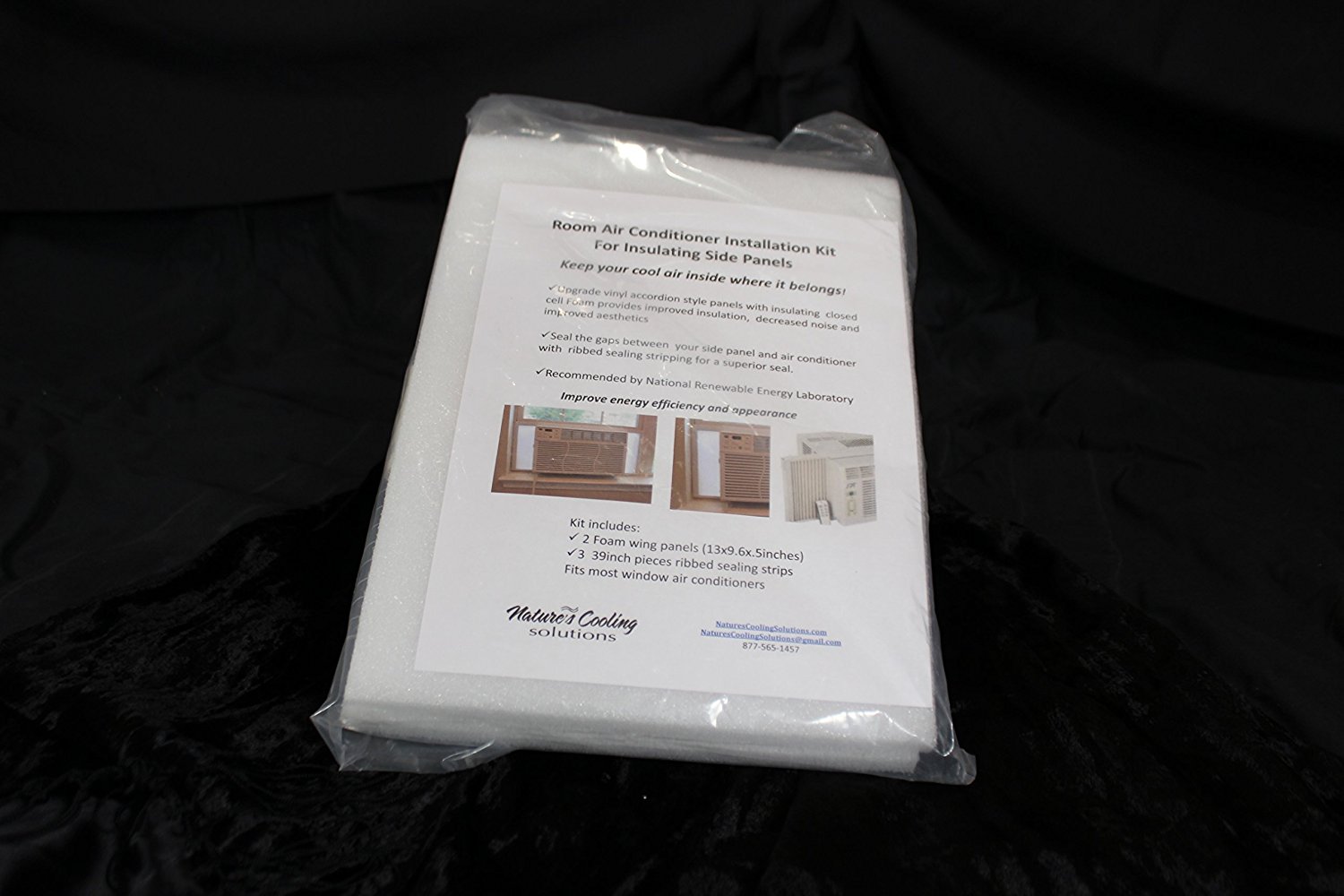 Room Air Conditioner Energy Star Compliant Insulating Side Panels