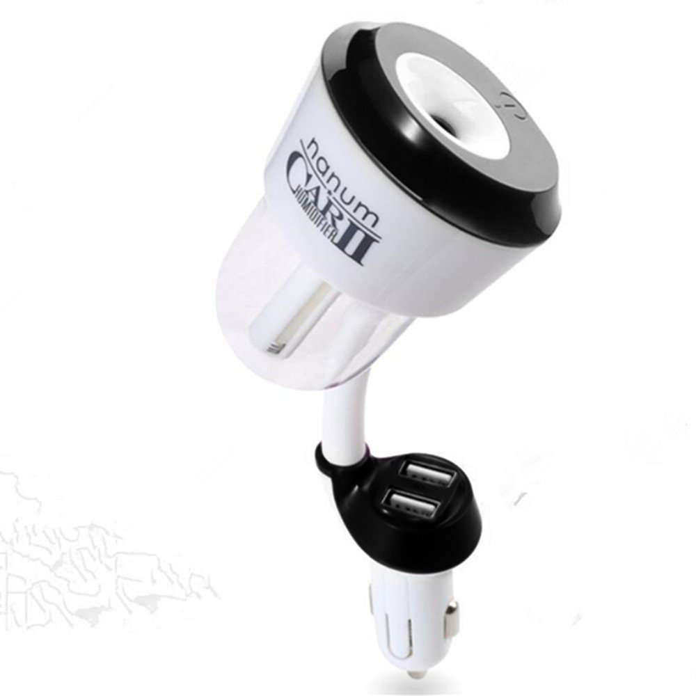 Car Humidifier and Aromatherapy Essential Oil Diffuser with 2Usb Ports