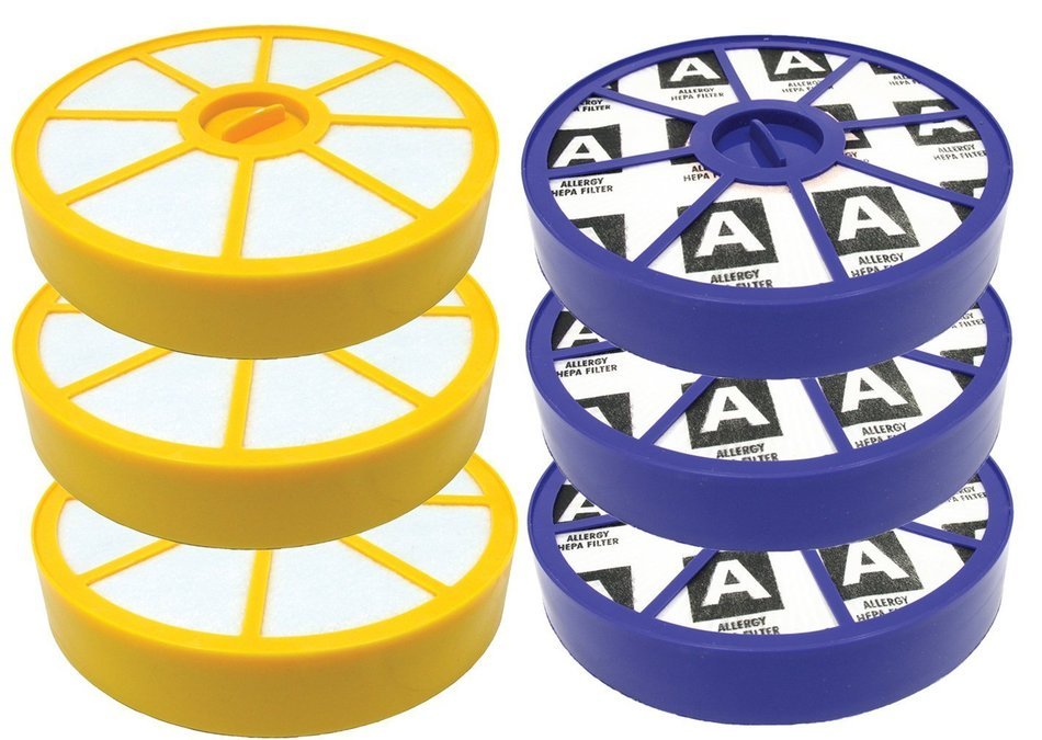 First4spares Washable Pre Motor Filters and Post Motor Allergy HEPA Filters Kit For Dyson DC19