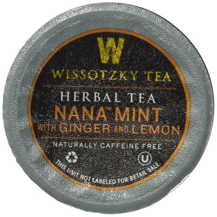 Wissotzky Tea Spiced Citrus Nana Mint Herbal Single Serve Cups for
