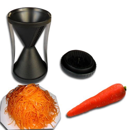 Kitchen Spiral Shred Vegetable Fruit Tools Process Device Cutter Slicer