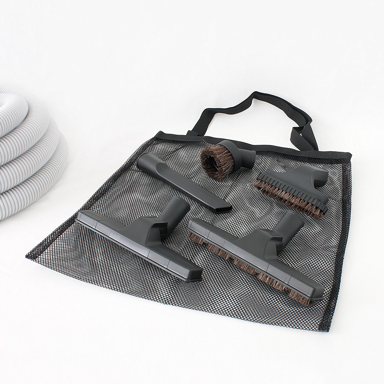 Central Vacuum Deluxe Hardwood, Bare floor and Carpet Kit with 30ft