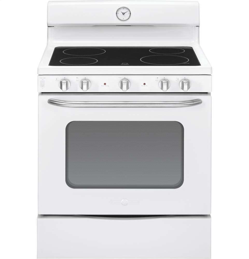 GE ABS45DFWS Artistry 30" White Electric Smoothtop Range free image download