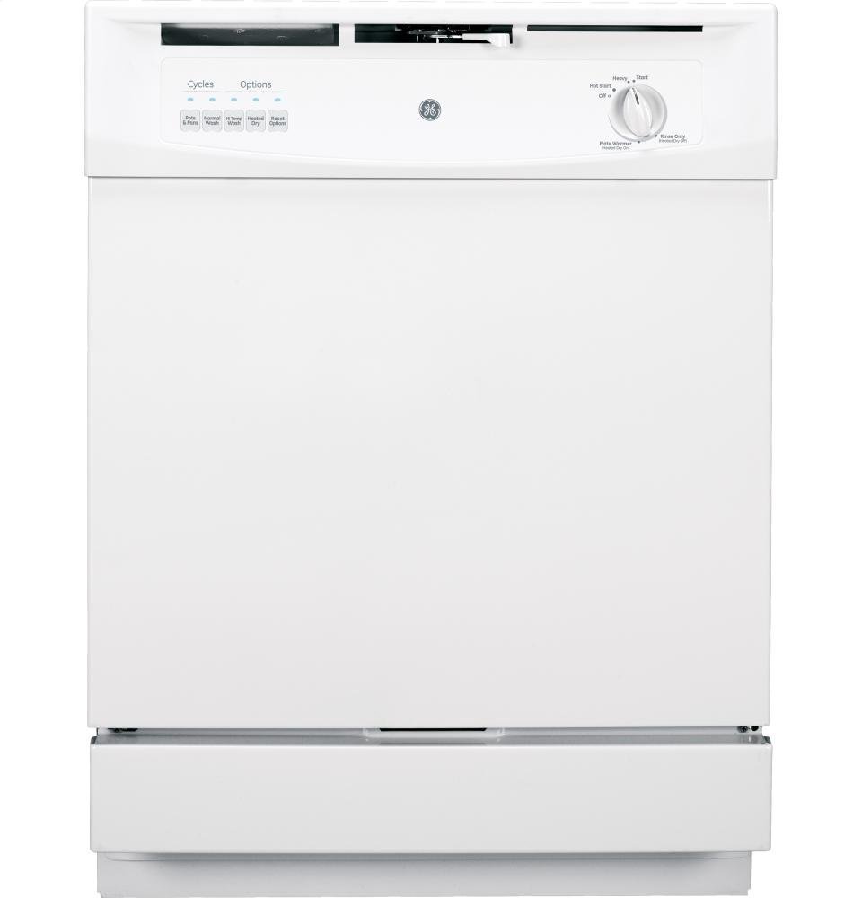 GE 24" White BuiltIn Dishwasher free image download