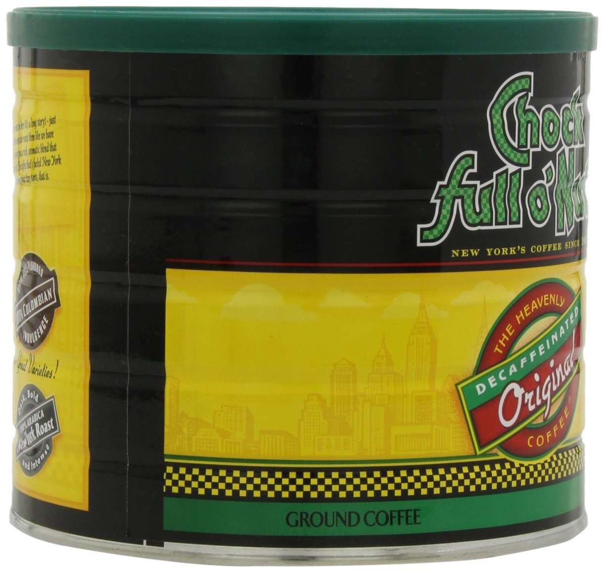 Chock full o'Nuts Coffee New York Roast Ground, 10.5 Ounce N19 free