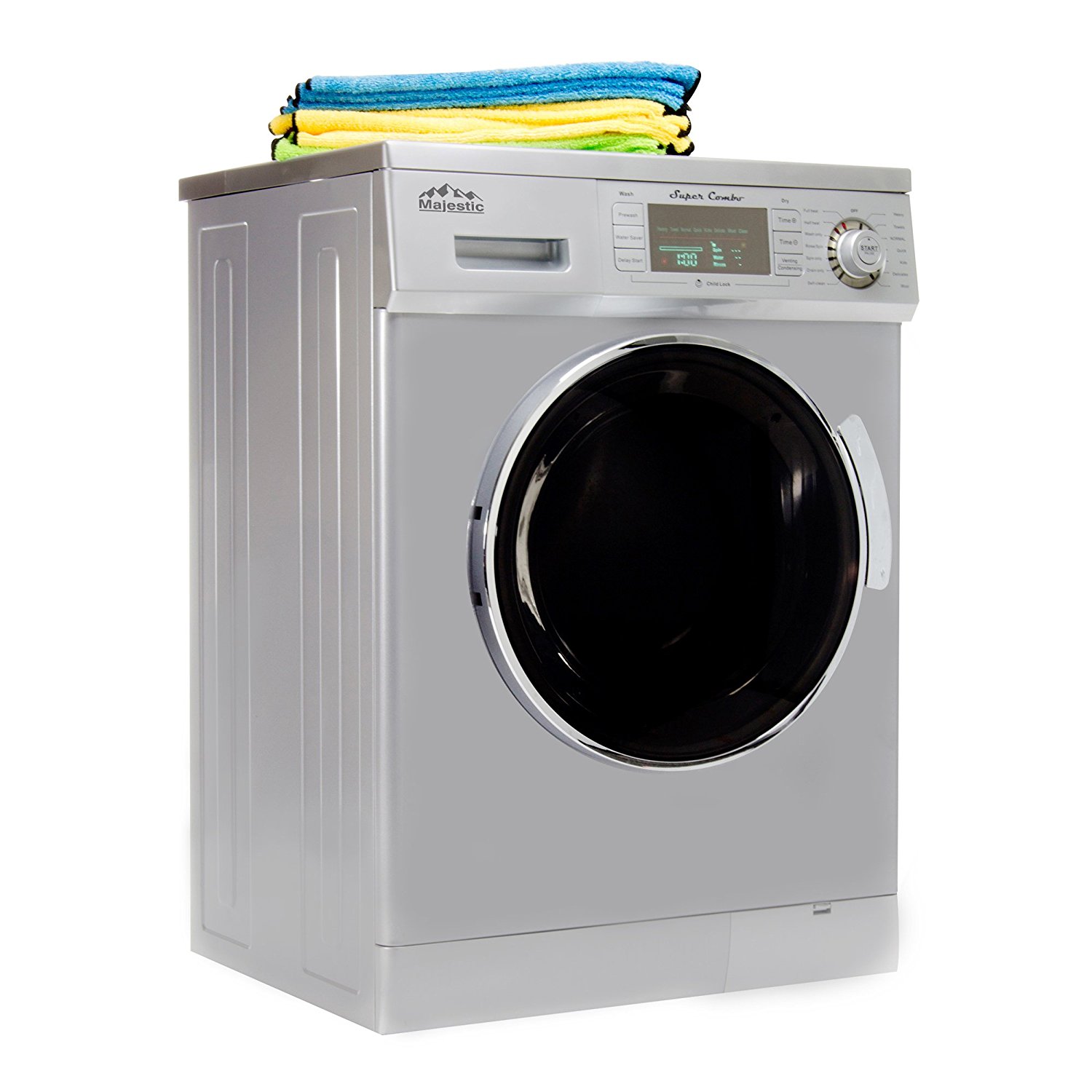 Majestic 1.57 Cu. ft. New Compact Combo Washer Dryer with Optional
