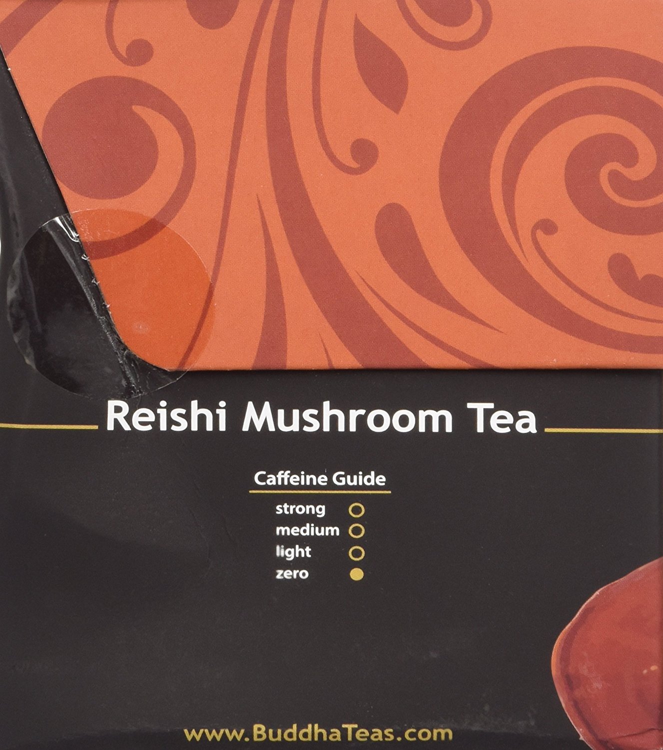 Reishi Mushroom Tea Organic Herbs 18 Bleach Free Tea Bags N6 free