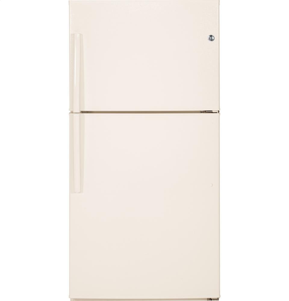 GE GTE21GTHCC 21.2 Cu. Ft. Bisque Top Freezer Refrigerator Energy
