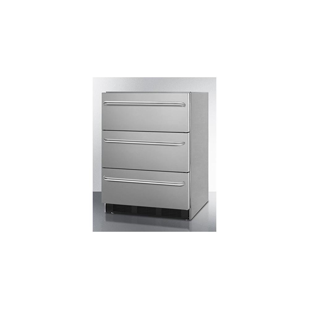 Threedrawer Summit SP6DSSTBOS7ADA Commercial Outdoor Allrefrigerator