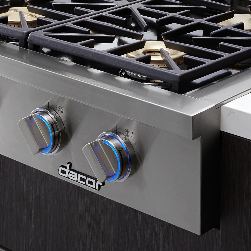 Dacor Discovery IQ DYRTP366SNG 36" Natural Gas Cooktop with 2