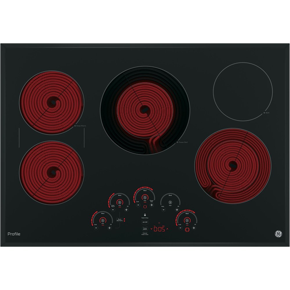 GE PP9030DJBB Profile 30" Black Electric Smoothtop Cooktop free image