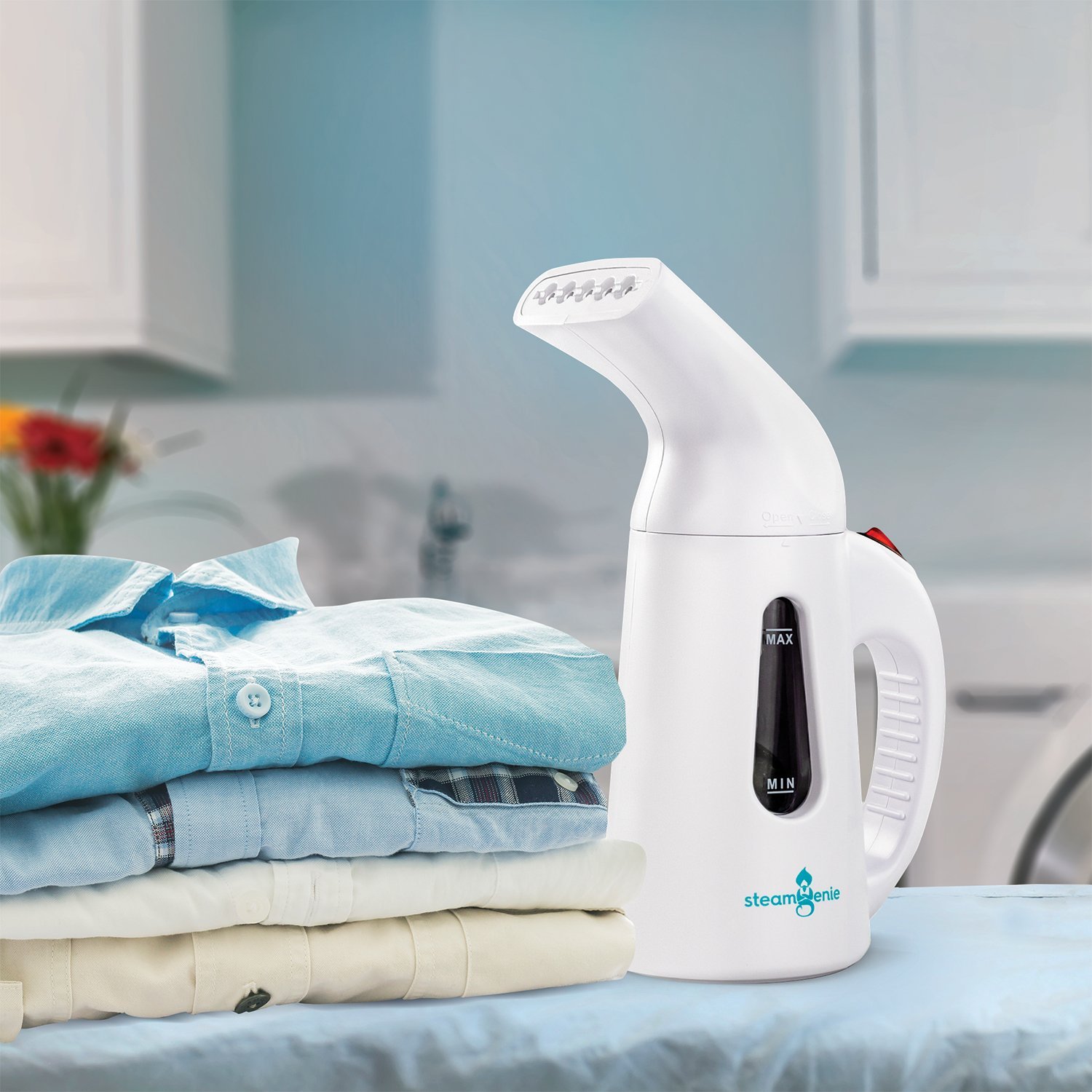 SteamGenie Handheld Steamer Best Portable FastHeating Fabric Steamer