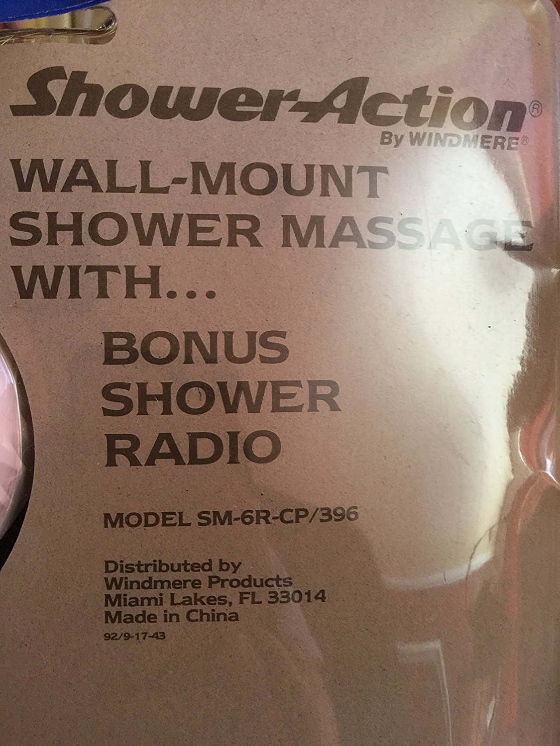 WALL MOUNT SHOWER MASSAGER +++BONUS SHOWER RADIO !!! free image download