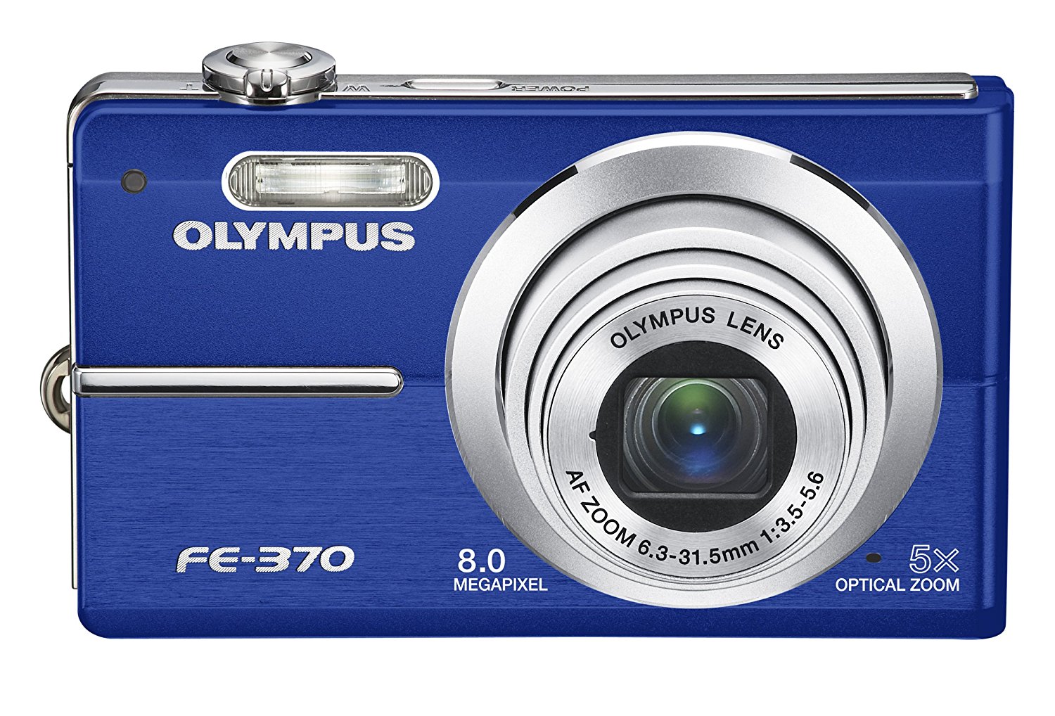 Olympus FE370 8MP Digital Camera with 5x Optical Dual Image Stabilized Zoom (Pink) N7 free image
