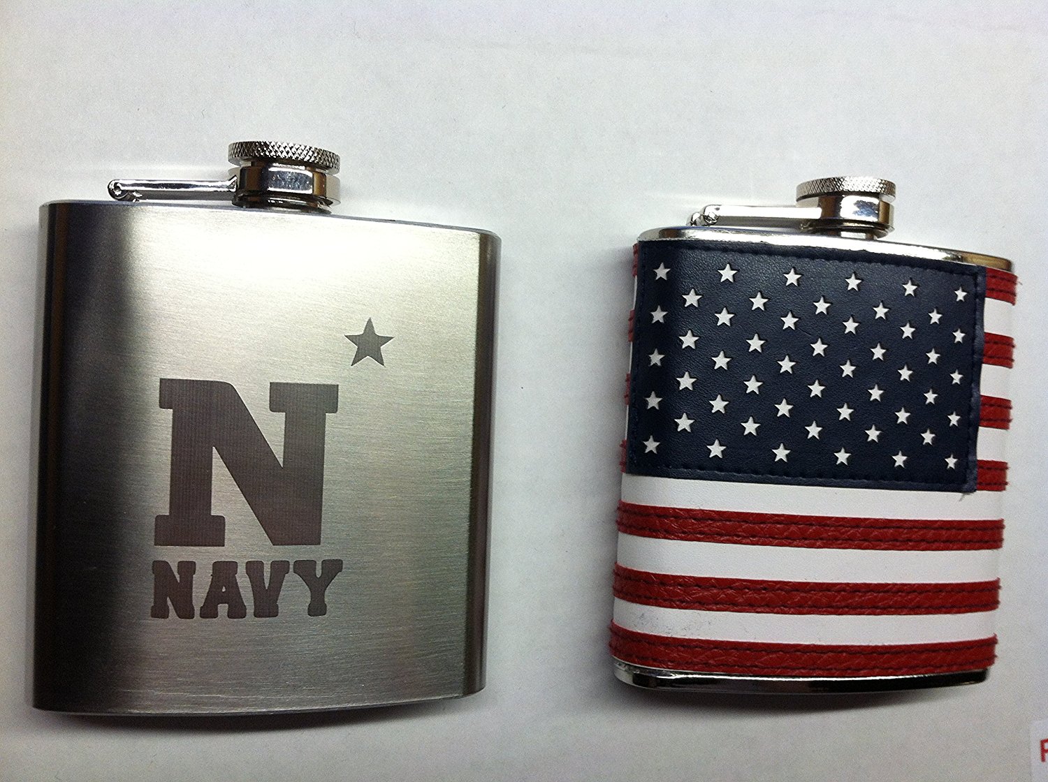 Top Shelf Flasks Stitched American Flag Flask, 6 oz free image download