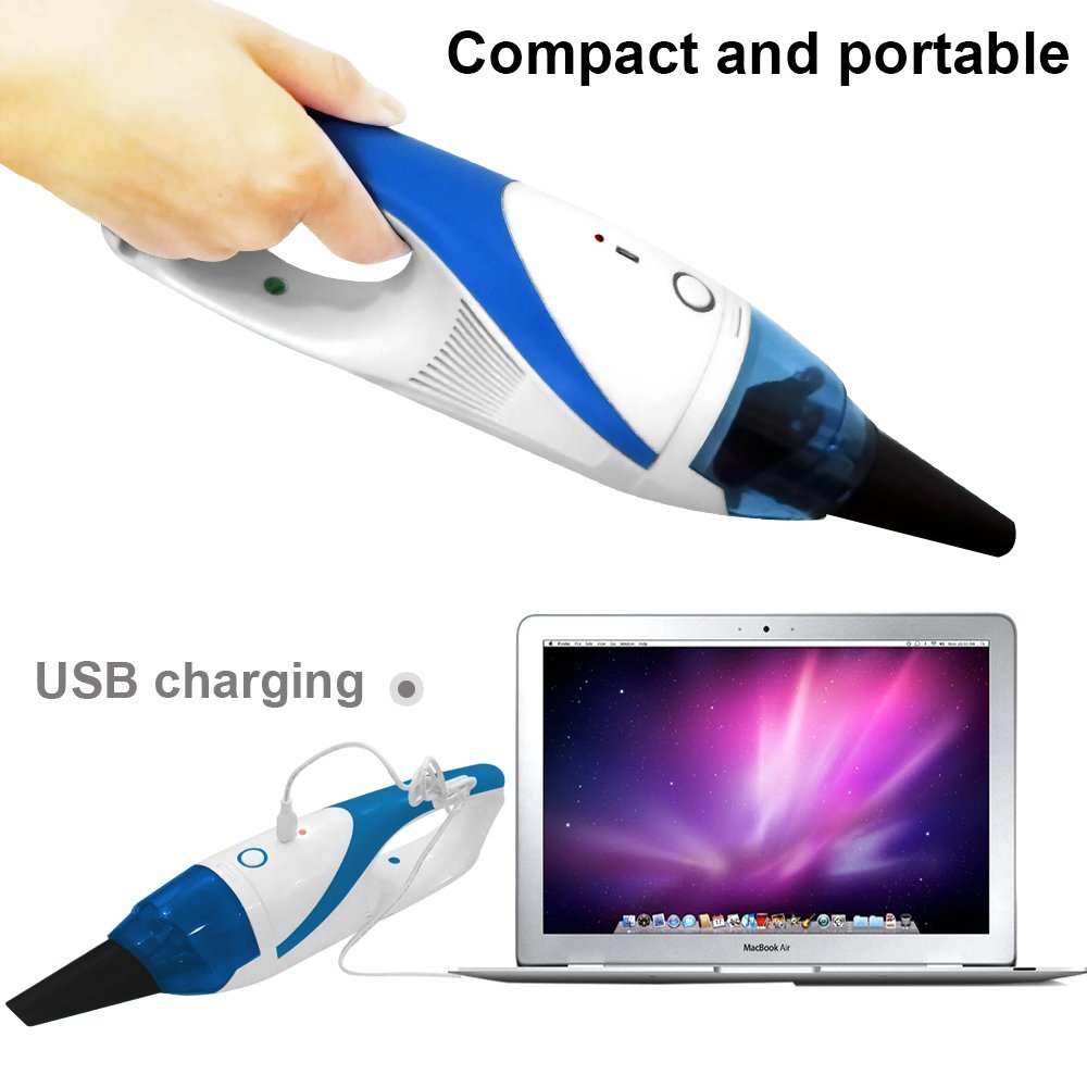 NUTK Rechargeable Electric Handheld Mini Car Vacuum Cleaner Dust