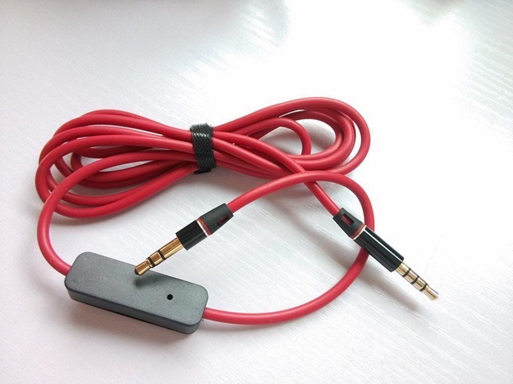 Saytay® Replacement 4FT 3.5MM Stereo Audio Cable Cord With Mic For