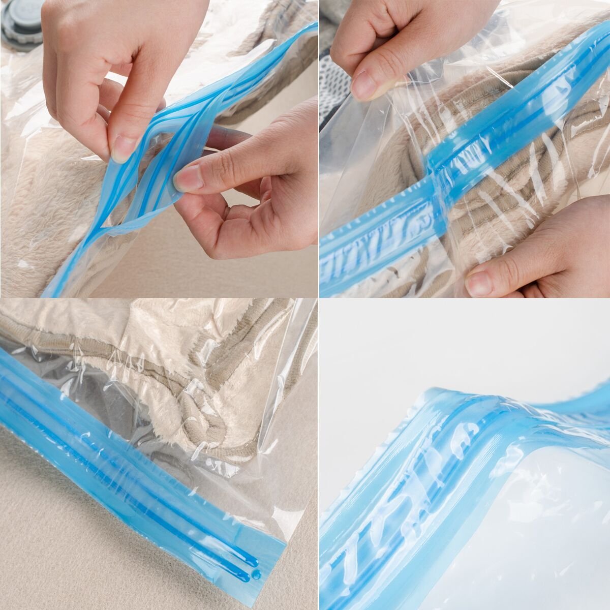 UCEC Vacuum Seal Storage Bags XXL Combo Sizes for Travel and Home (Pack