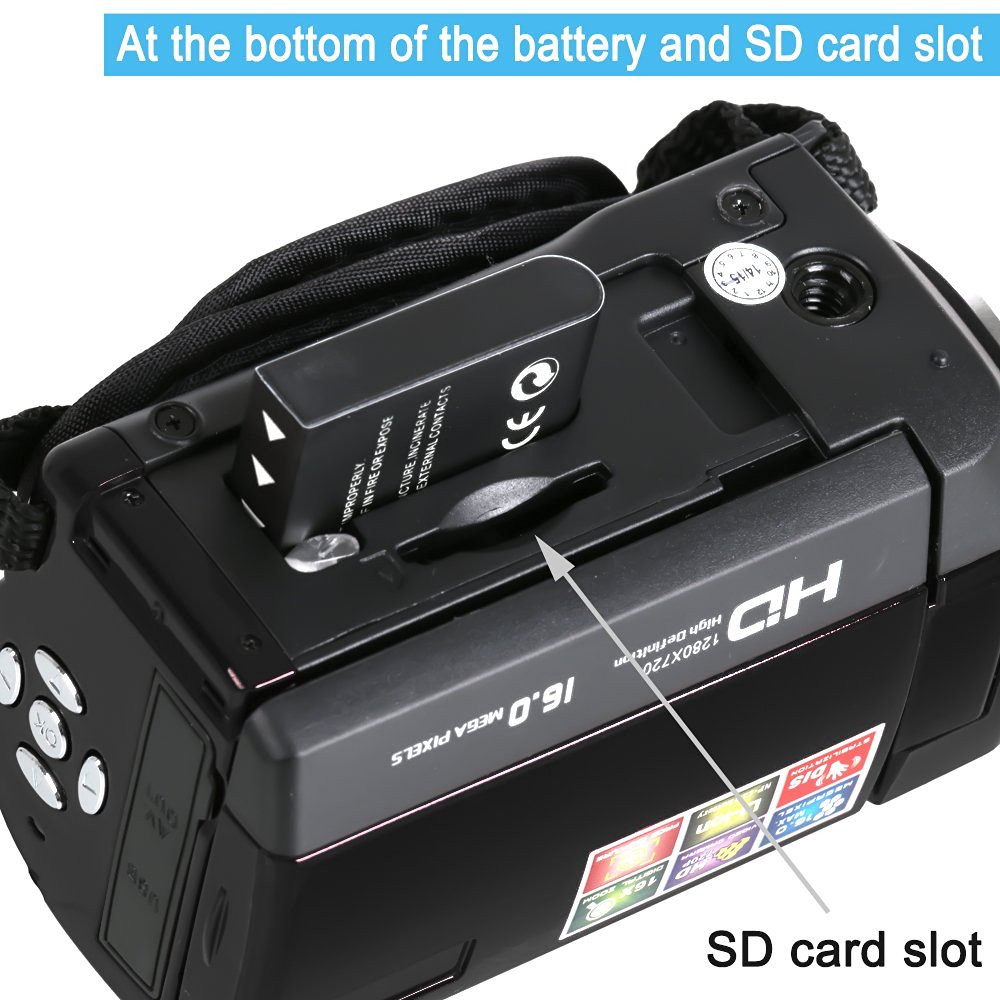 Camera Camcorders, Besteker Portable Digital Video Camcorder HD Max. 16