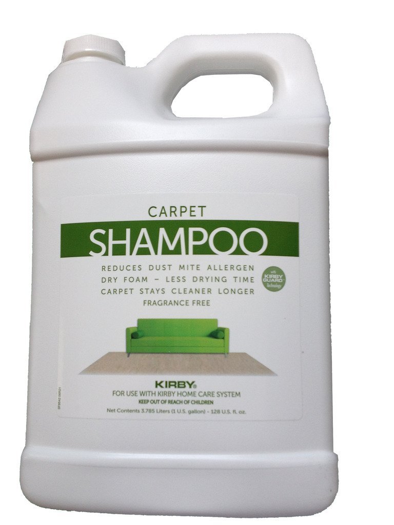 1 Gallon Genuine Kirby Allergen Shampoo (UnScented). Use with all model Kirby Vacuum Cleaner