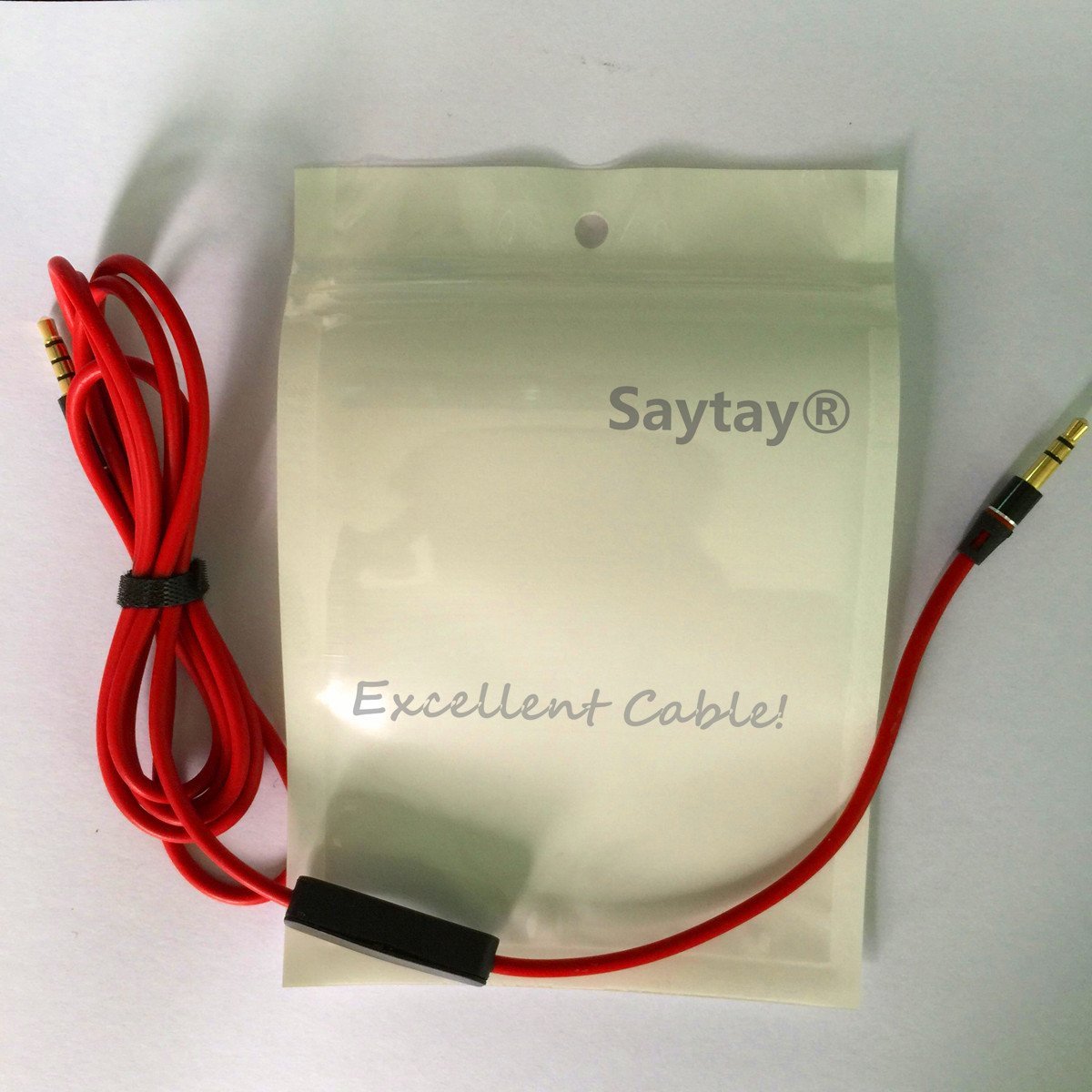 Saytay® Replacement 4FT 3.5MM Stereo Audio Cable Cord With Mic For