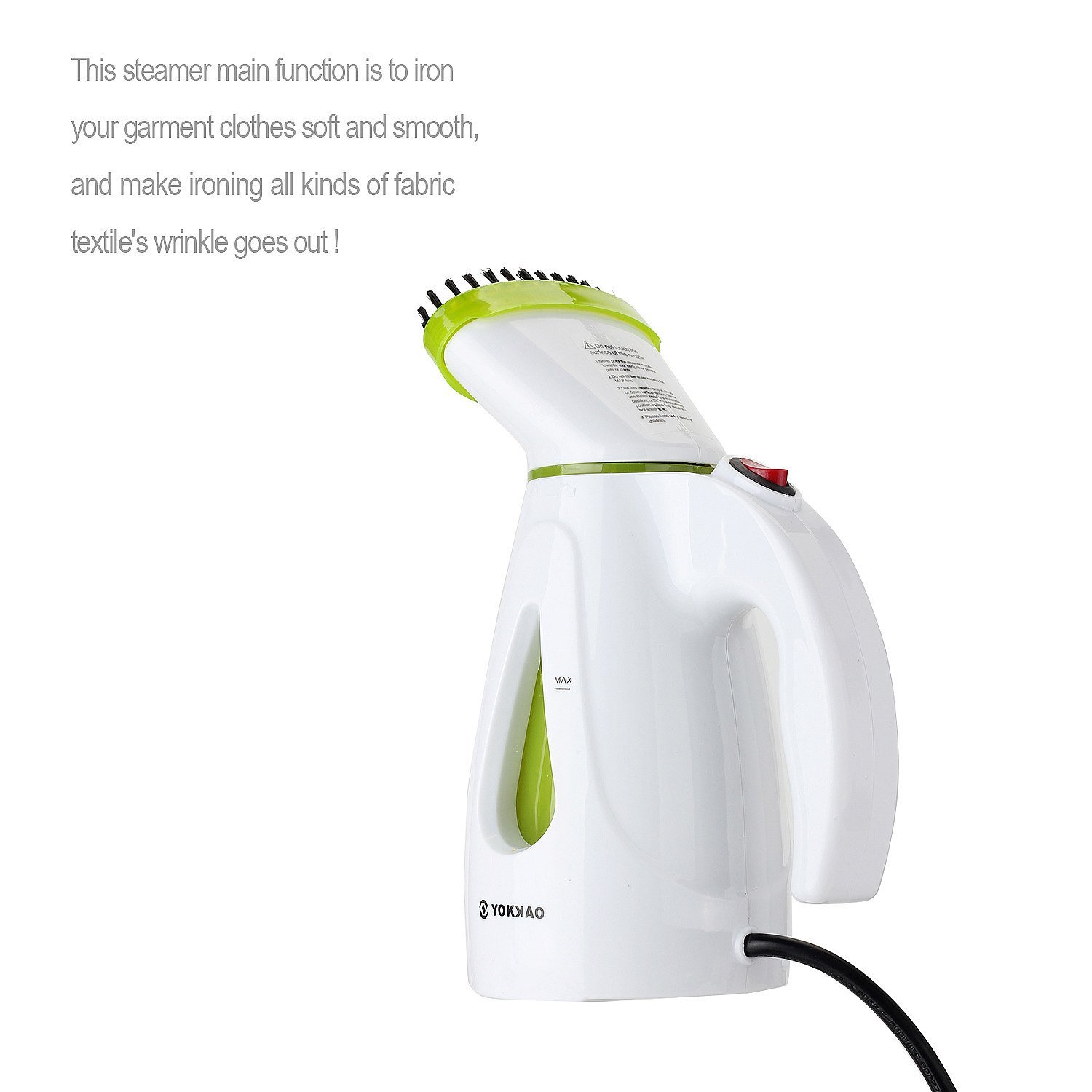Refaxi Garment Steamer Portable Handheld Fabric Steamer Powerful