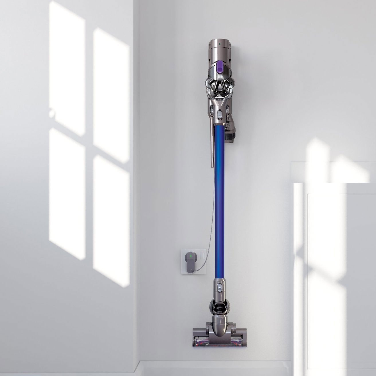 Dyson DC44 Animal Bagless Cordless Stick Vacuum Blue/Iron (Certified