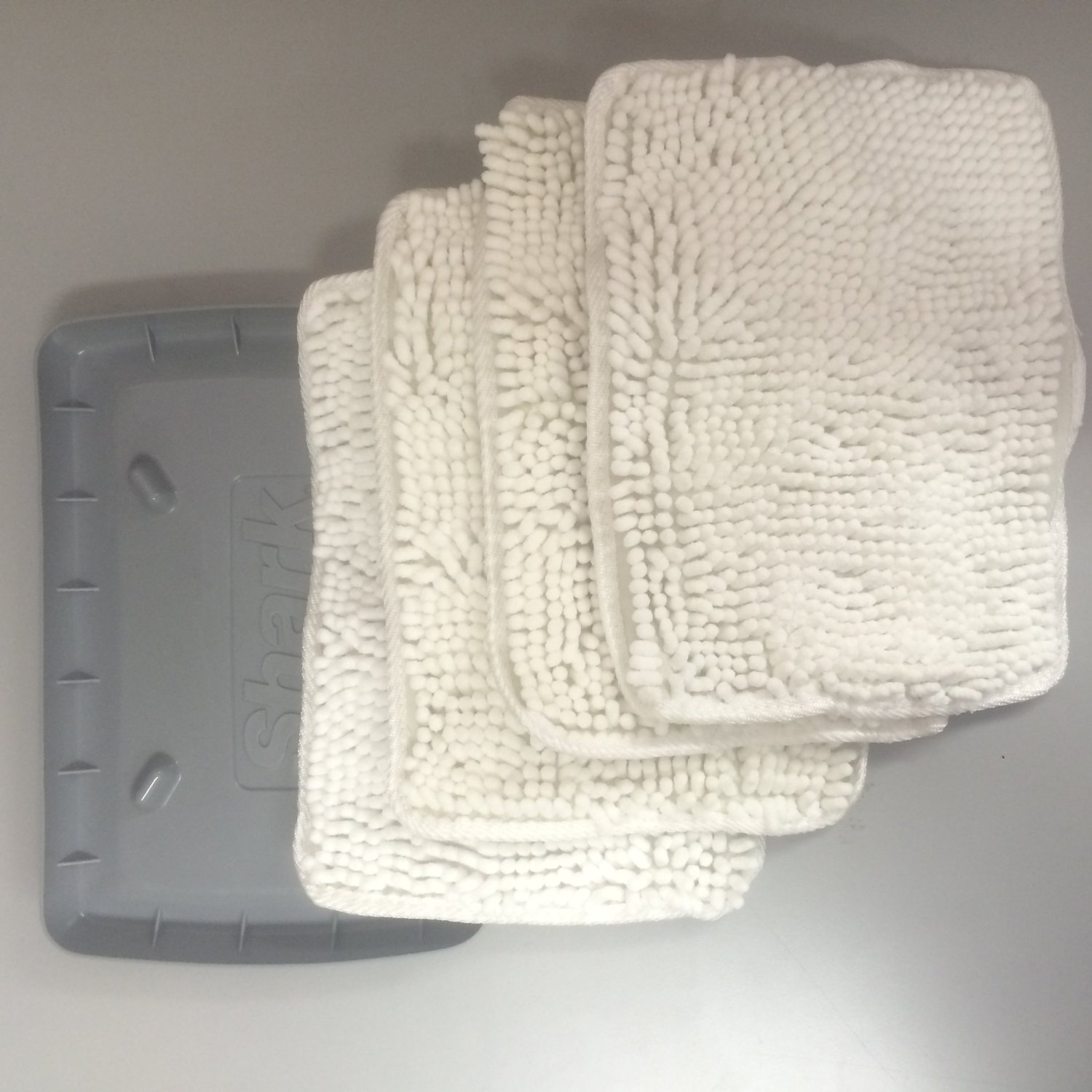 Set of 4 Genuine SHARK Accessory VacThenSteam Mop Cleaning Pad With