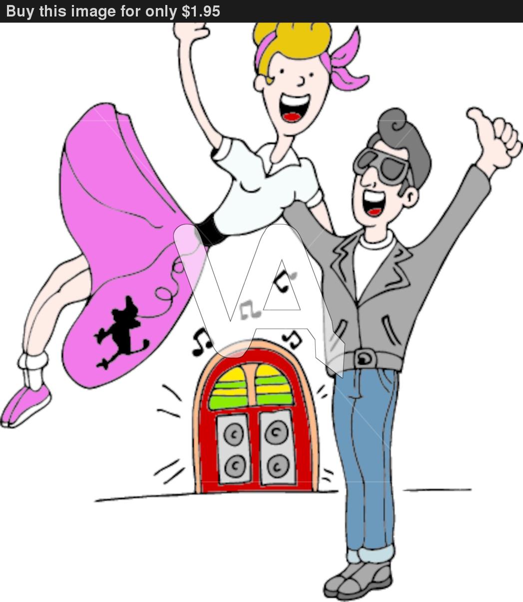Sock Hop Clip Art drawing free image download