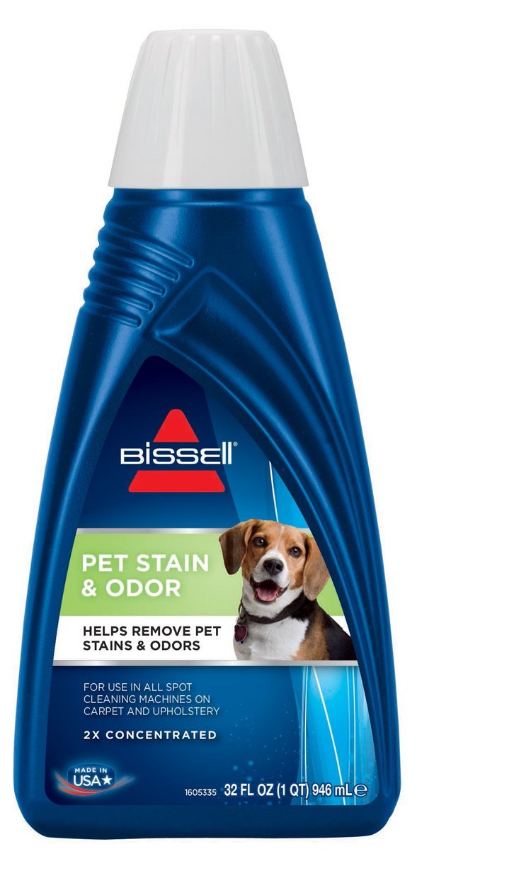 BISSELL 2X Pet Stain & Odor Portable Machine Formula, 32 ounces, 74R7