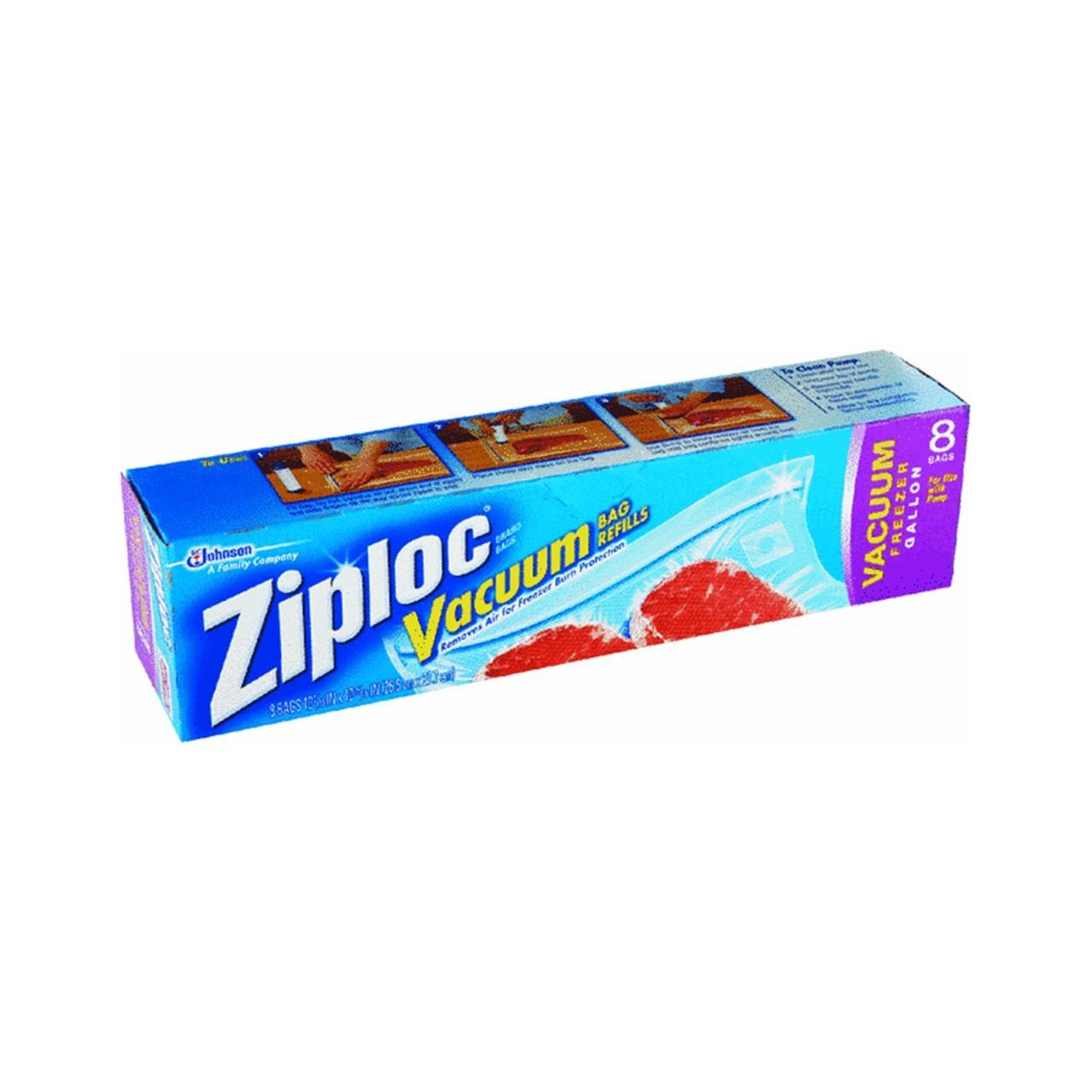 Ziploc Vacuum Bags, Gallon Size8 ct free image download
