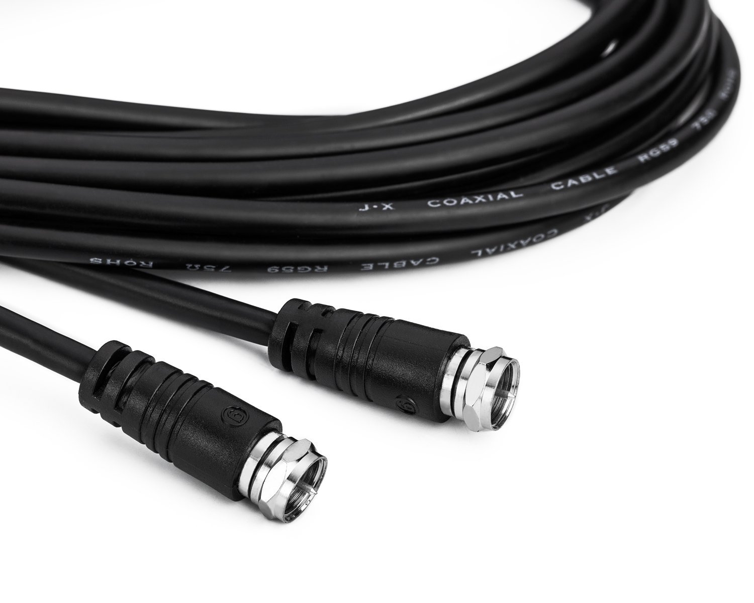 ViewTV Coaxial Cable (50 Feet) with Coaxial Coupler Extend Your