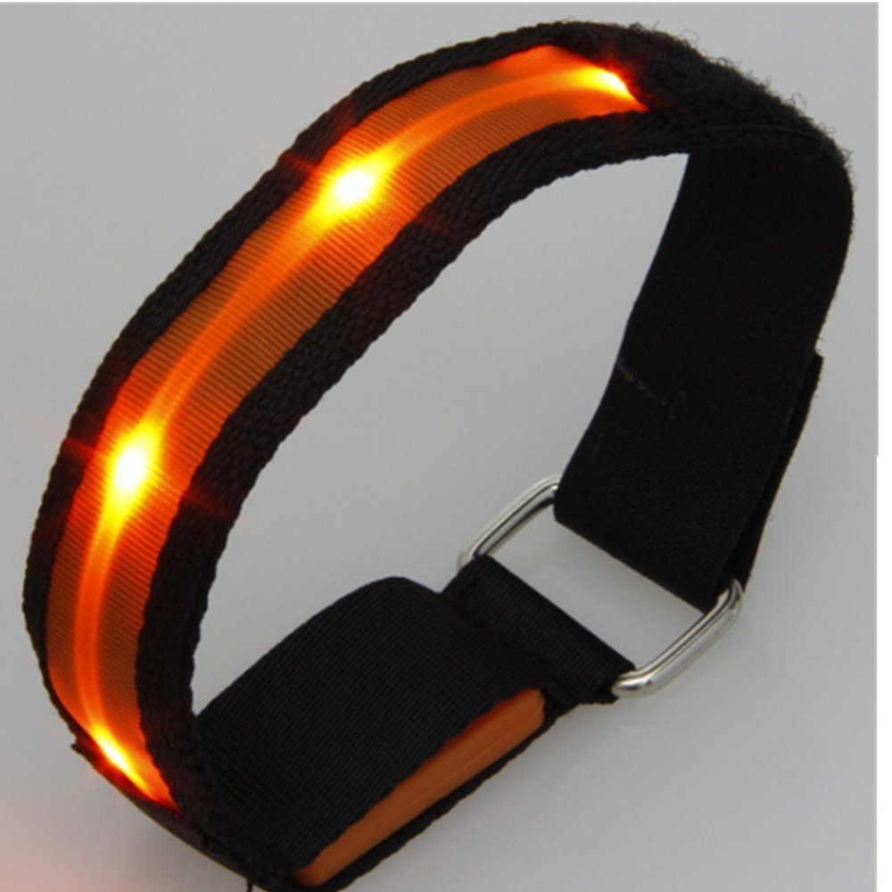 EVTECH(TM) Runners [Led Armband] Jogging Safety Lights Night Walking Reflective Gear Flashing