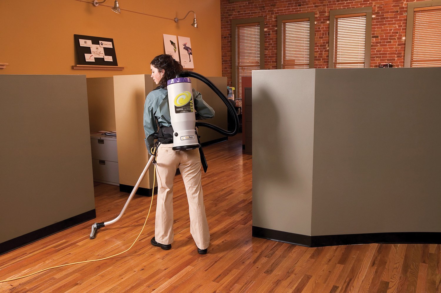 ProTeam Backpack Vacuums Super QuarterVac HEPA Commercial Backpack